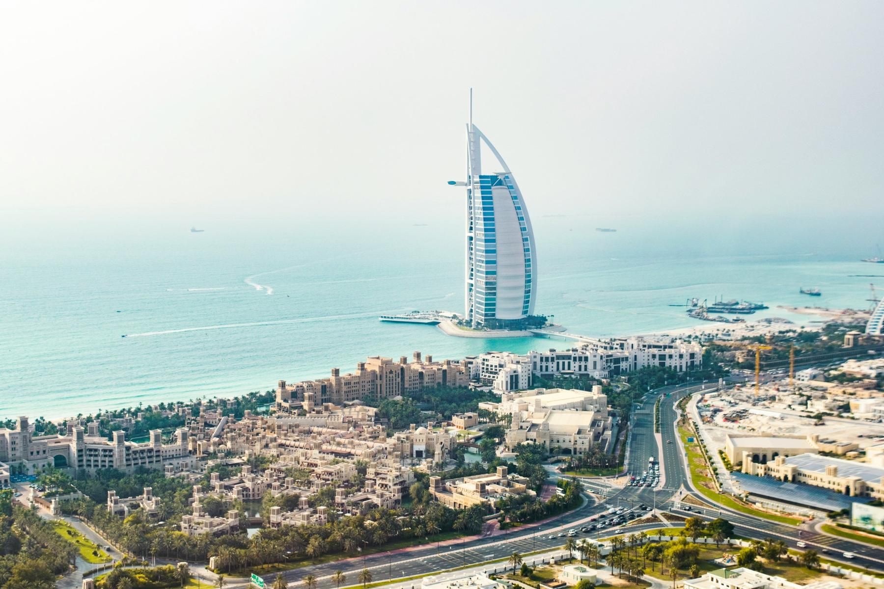 Burj Al Arab on the Jumeirah coast