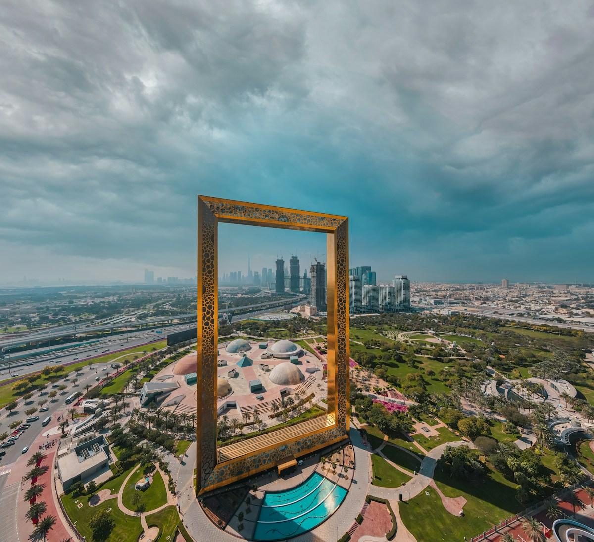 Dubai Frame in Zabeel Park